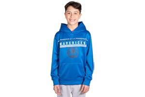 Ultra Game NBA Boys Super Soft Poly Midtwon Pullover Hoodie Sweatshirt