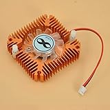 CPU Heatsinks Cooler Cooling Fan Fashionable Design Durable Metal Material Cooling Fan Heatsink Cooler for CPU VGA Video Card for PC Computer