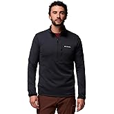 Columbia mens Essential Hike Grid Fleece Half Zip