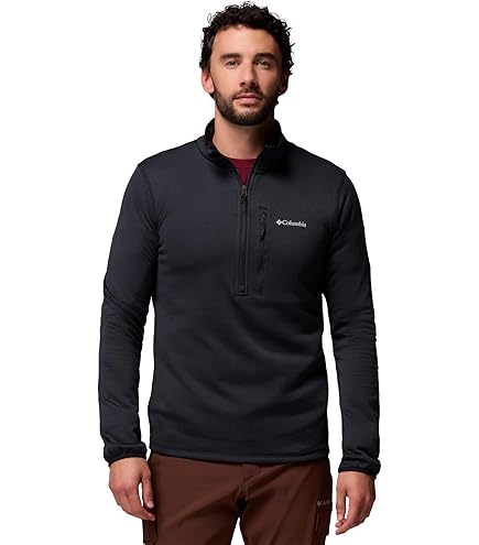 Columbia PFG 1/4 Zip Homme 3X - Bleu/Gris - Manches Longues Pêche (Neuf Sans étiquette)