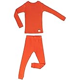 Laas 100% Organic Cotton Pajamas, Unisex, Girls, Boys, Snug Fitting Pajamas, 2-Piece set