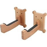 Wifsakong Surfboard Wall Mount Rack Beech Wood Surf Board Wall Hangers | With M6 Expansion Bolts &ndash; Vertical or Horizontal Surfboard Storage for Longboard, Shortboard, Skimboard