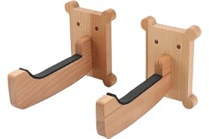 Wifsakong Surfboard Wall Mount Rack – Beech Wood Surf Board Wall Hangers with M6 Expansion Bolts – Vertical or Horizontal Surfboard Storage for Longboard, Shortboard, Skimboard