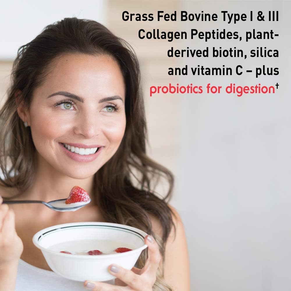 Garden of Life Grass Fed Collagen Beauty - Strawberry Lemonade, 20 Servings - Collagen Powder for Women Men Hair Skin Nails, Collagen Peptides Powder, Collagen Protein Hydrolyzed Collagen Supplements: Health & Personal Care