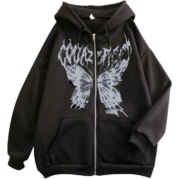 【X-girl】BUTTERFLY ZIP UP HOODIE 61wU2dfkCXL._SY350_QL65_.jpg