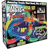 Magic Tracks 18 ft. Mega Set with LED Race Cars MEGA-Cool Colorful Glow in The Dark Racing!