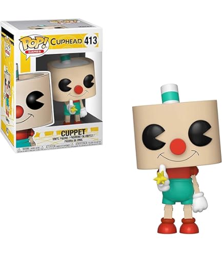 Amazon.com: Funko Pop! Games: Cuphead S1- King Dice (Styles