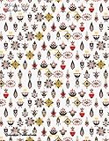 African Style Daily Planner: Daily Spread 2018 July - September Calendar Organizer Appointment Book by 