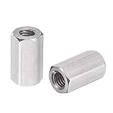 uxcell M5 x 0.8-Pitch 15mm Length 304 Stainless