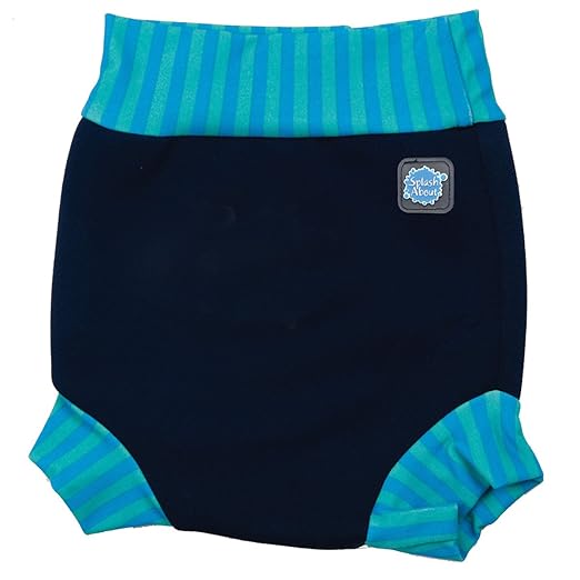Splash About neoprene Happy Nappy (Swim Diaper), Navy with