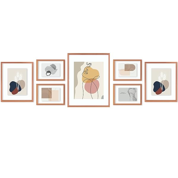 GOLDEN STATE ART, 7 PACK FLOATING FRAMES FOR...