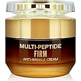 Multiple Peptide Collagen and Retinol Face Cream, Skin Barrier Repair Face Moisturizer with Jojoba Seed Oil, Reduces Wrinkles, Improves Firmness, Improves Skin Texture, Strengthens Barrier, 1.764oz