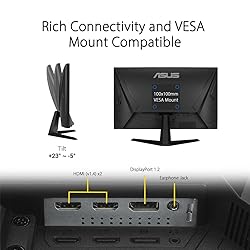 ASUS TUF Gaming VG27AQL1A 27” HDR Monitor, 1440P