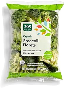 365 by Whole Foods Market, Organic Broccoli Florets, 10 oz