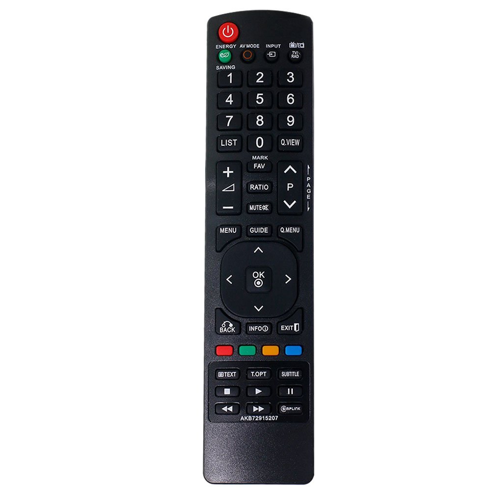 allimity Replaced Remote Control AKB72915207 fit for LG 32LD310H 32LD320 32LD330H 32LD333H 32LD340H 32LD345H 32LD350 32LD420 32LD450 32LD520 32LD550 32LD550UB 55LD650 55LD650UA
