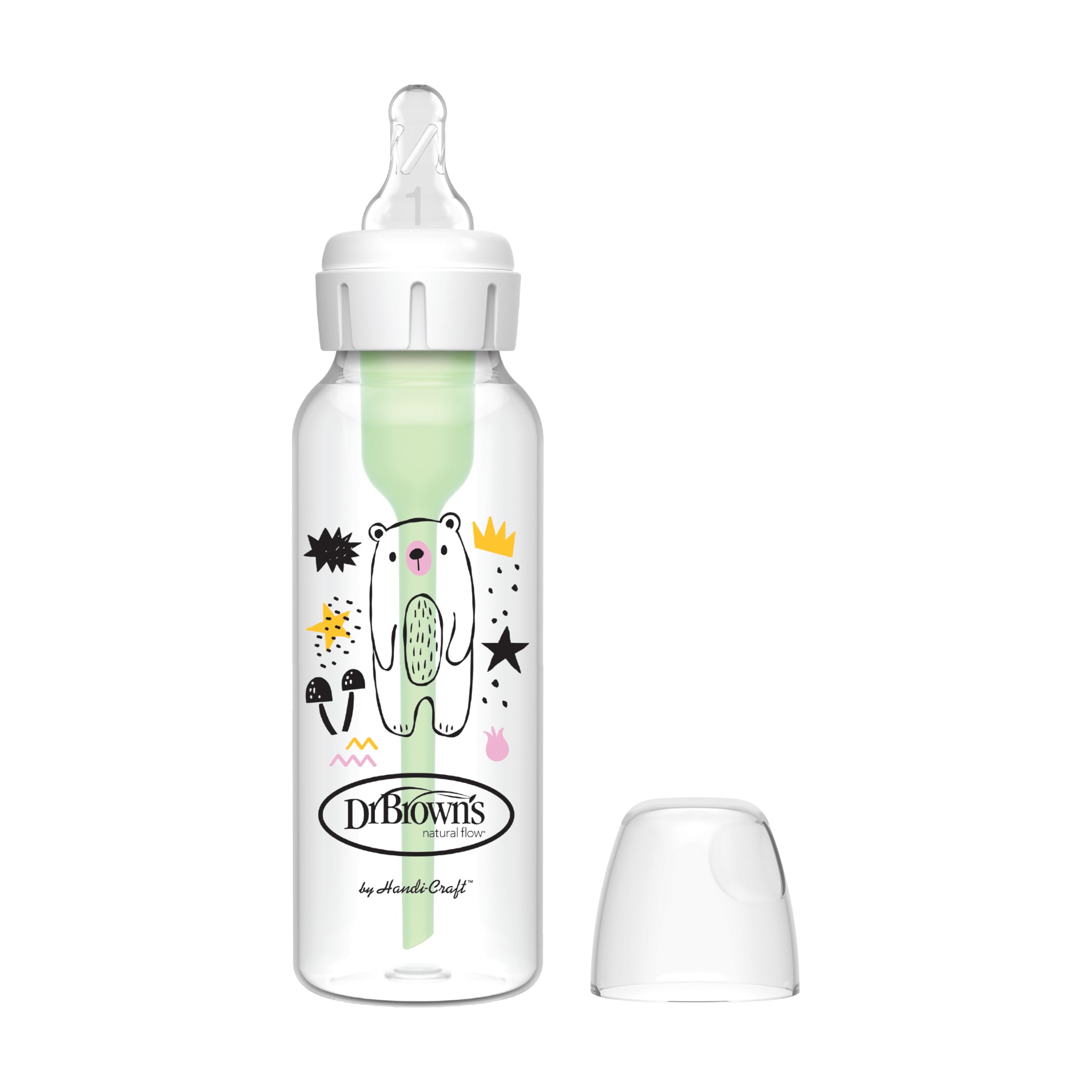 Dr. Brown's Options – Standard Bottle Narrow Mouth 250 ml Pink
