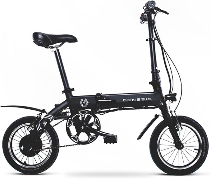 Genesis electric bike folding Clearance