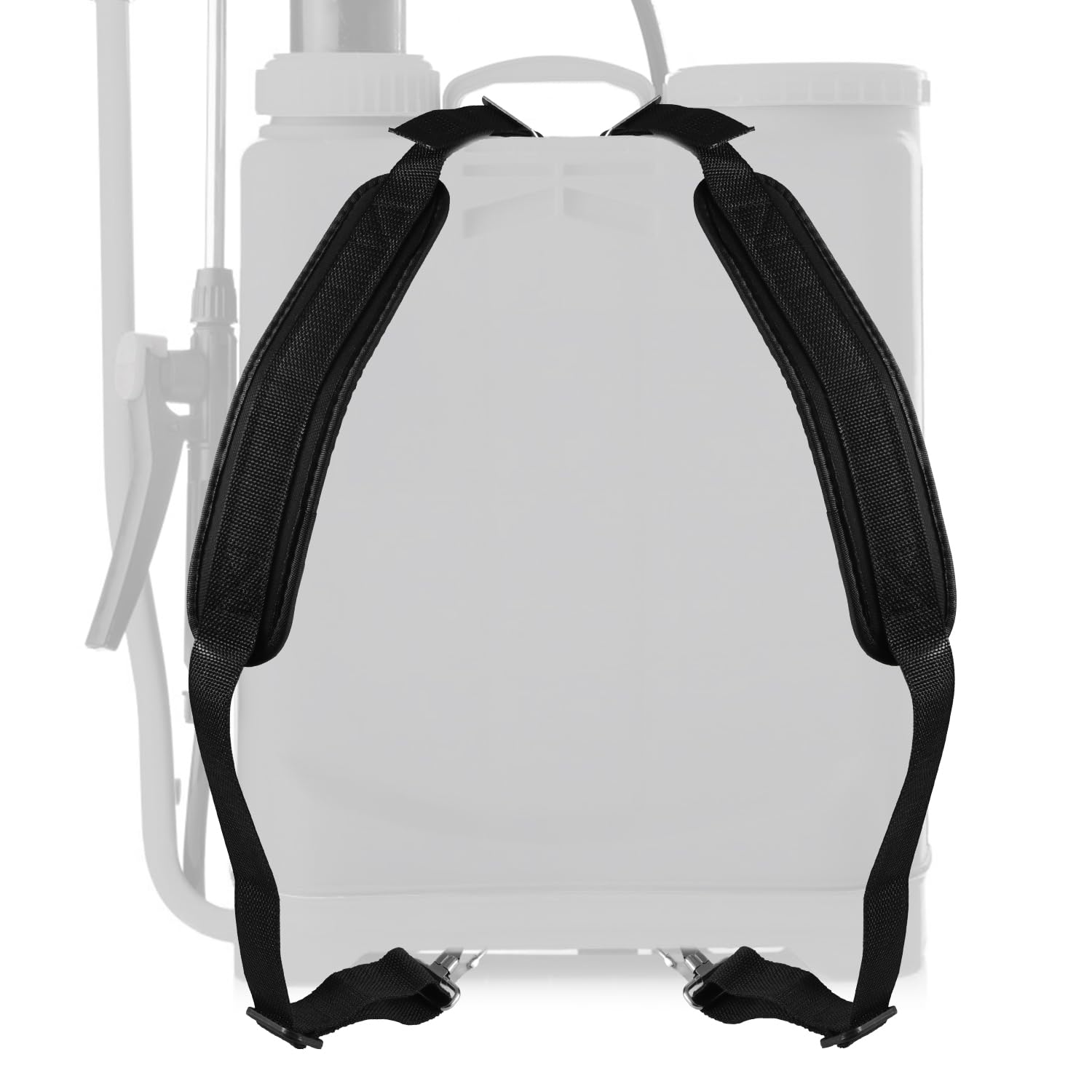 NQEUEPN 2pcs Backpack Sprayer Straps, Compatible with Chapin 60114 61800 63924 60124, Black, Polypropylene, Practical/Functional, Padded Shoulder Accessories