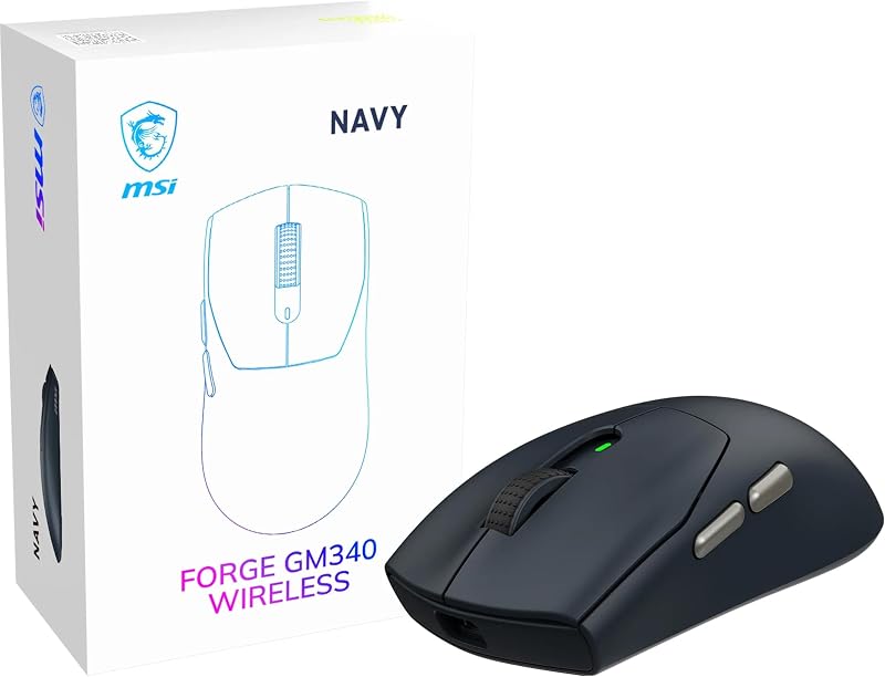 Forge 340 Wireless Navy Kabellose Gaming Maus