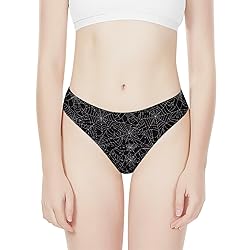 Coloranimal Halloween Gothic Thongs for Women's