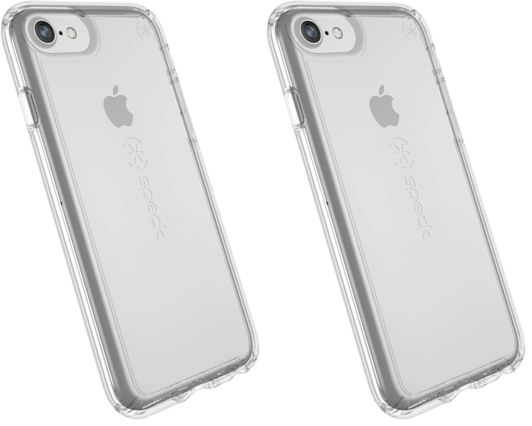 Speck Products Gemshell iPhone SE 2020 Case/iPhone 8 (Also fits iPhone 7, iPhone 6S) - Clear/Clear (Pack of 2) Image
