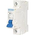 Baomain 1P Miniature Circuit Breaker Protector DZ47-63 C63 AC 230V 63Amp 1 Pole DIN Rail Mounting MCB (63 Amp.)