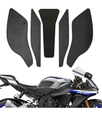 Amazon.com: Yamaha YZF-R1 Tank Pad with Side Accents #B3L-F41D0-T0