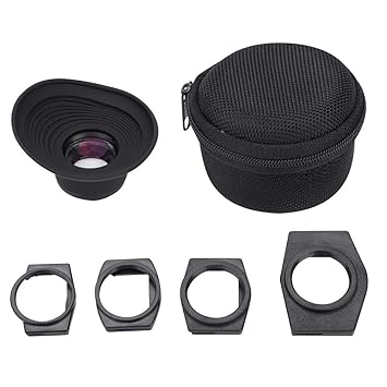 Elerose Lupa Visor Ocular, 1.3X Visor de Enfoque Fijo Adaptador ...
