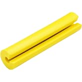 Panduit NWSLC-2Y LabelCore Cable ID Sleeve, 2mm Simplex, Yellow, 100-Pack | 1.25 X 1.25 Inch, PVC, Fits Cables To 0.28 Inch Diameter, Compatible with Laser, Inkjet, Thermal Transfer Printers