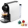 beanglass Mini Espresso Machine Compatible for NS Original Line Pods, Compact Capsule Coffee Maker with 20 Bar High Pressure Pump, 22 oz Removable Water Tank