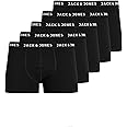 Jack & Jones Mens 12142342 Jachuey Trunks Pack of 5 Black