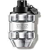 Viktor&Rolf - Spicebomb Metallic Musk - Eau de Parfum - Cologne for Men - Ambery Fragrance - With Warm Musk, Silver Suede & Black Pepper - 3 Fl Oz