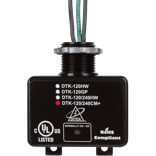 DITEK DTK120240CM 120/240 VAC, Parallel Protector, 2W(, 40 OFF