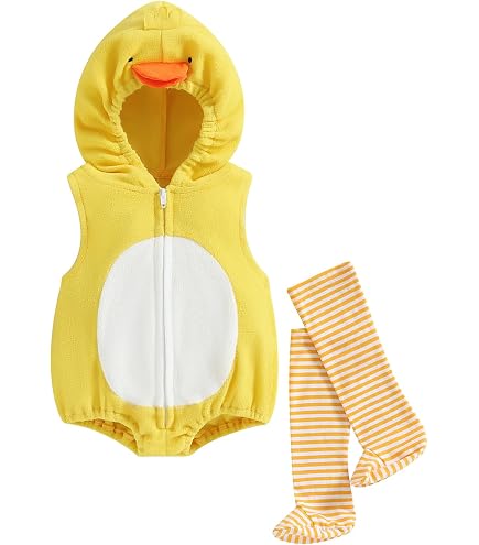 Dress Up America Costume D'Avocat Pour Bébé – Barboteuse Avec Capuche Et Feuille – 3 Tailles 0-24 Mois – Idéal Halloween Et Photos