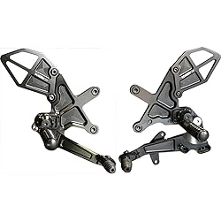 Vortex V3 2.0 Adjustable Rearset (BLACK) For 16-20