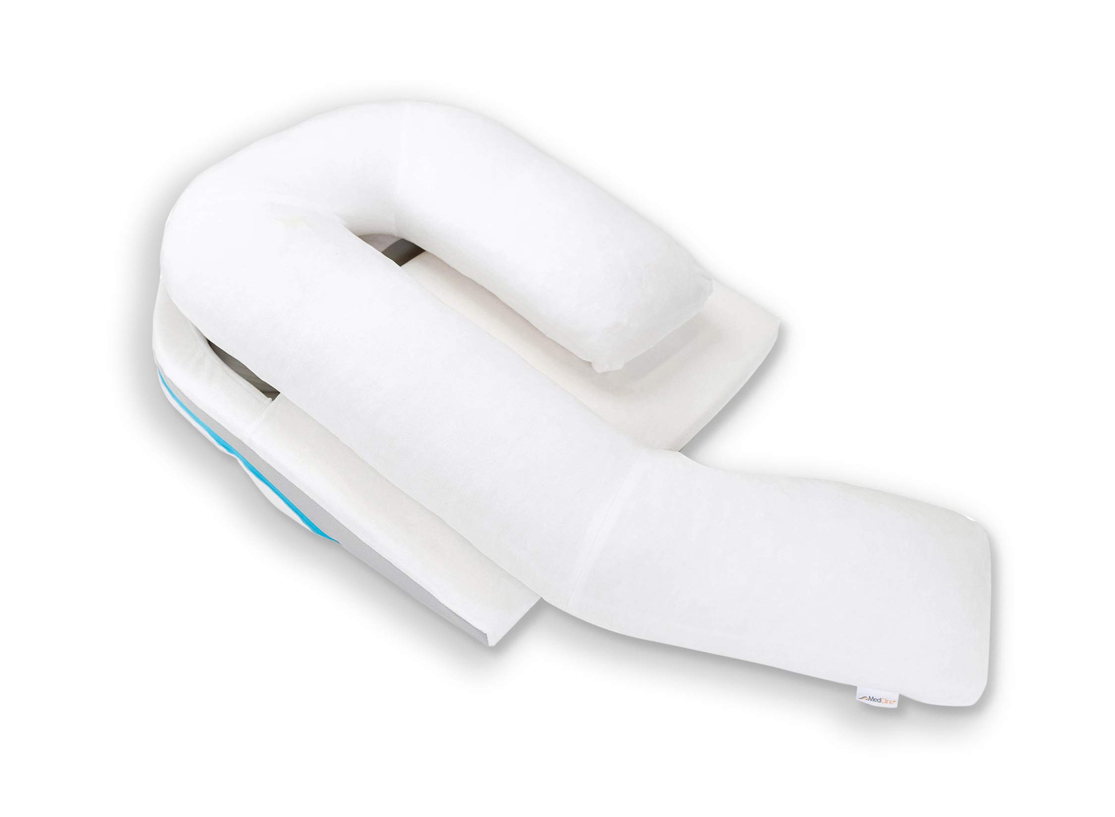 MedCline Shoulder Relief Wedge and Body Pillow System, One Size, Right