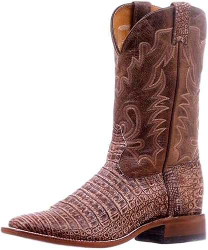 botas de piel de caiman