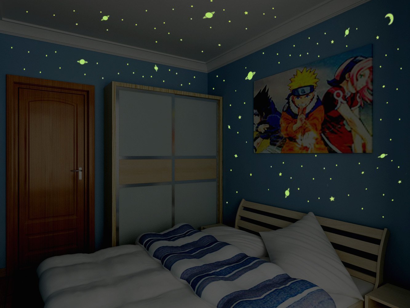Sticker Universe – 300 Glow-in-The-Dark Stars and Planets