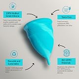 Boltex Medical Menstrual Cup Set - Sizes S, M, L & Steriliser Included view 3