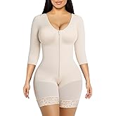 YIANNA Fajas Colombianas Moldeadoras Postpartum Shapewear for Women Tummy Control Arm Compression Butt Lifter Body Shaper