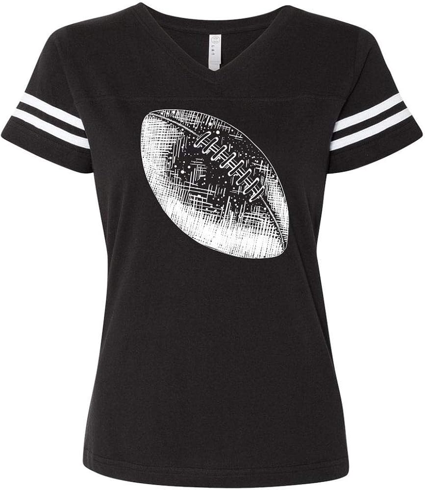 Vintage Football Varsity TShirt Women's Clothing