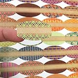 120 Prism Ovals Plus 120 Round Stickers Poly Weatherproof Essential Oil Bottle Labels by Rivertree Life