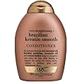 Condicionador Brazilian Keratin Smooth, OGX, 385 ml