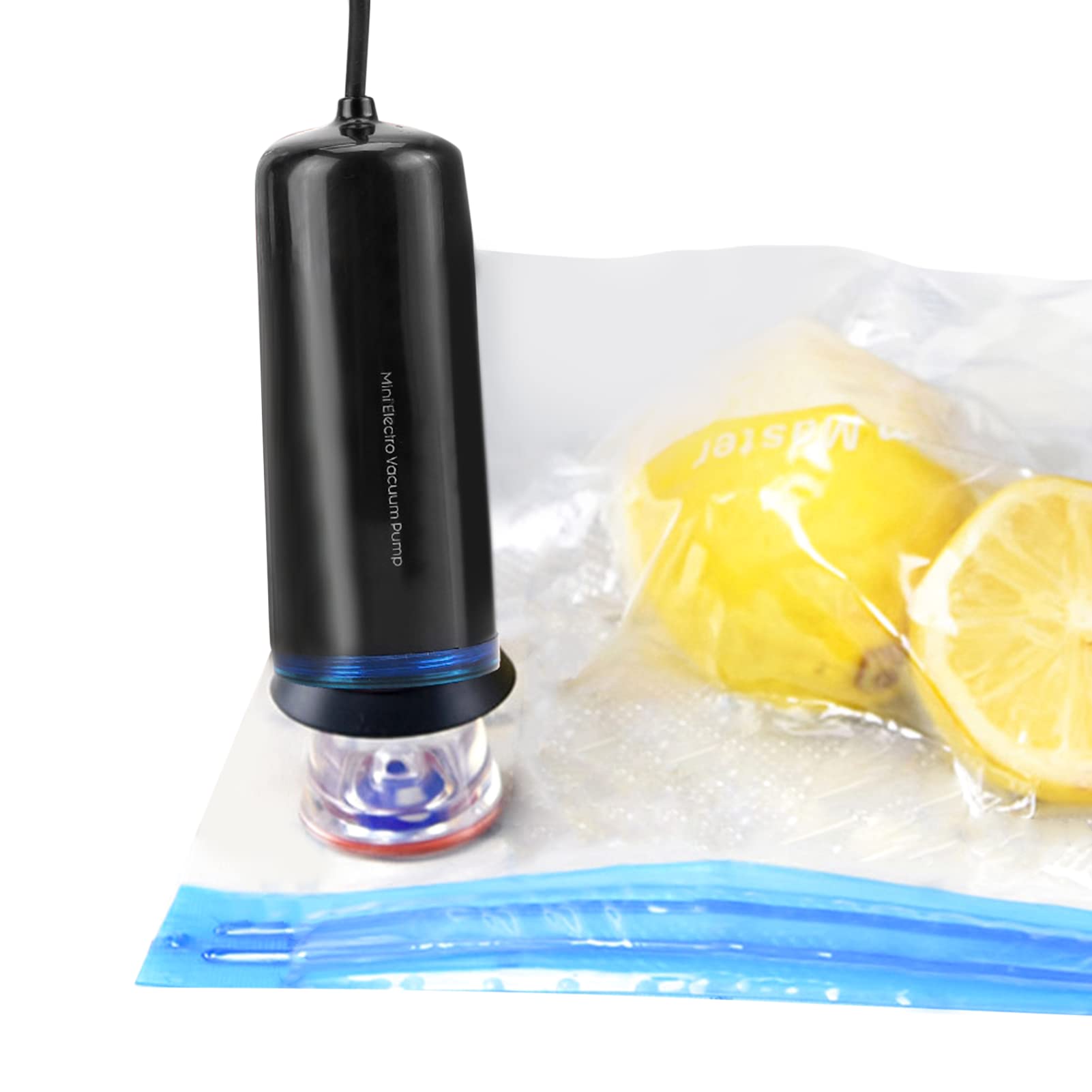 Portable Electric Vacuum Pump, Vacuum Storage Bags Reusable Automatic Multifunctional Vacuum Pump for Travel, Clothing, Pillows, Blankets, Curtains