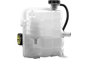 LOSTAR 603-009 Radiator Surge Tank Coolant Reservoir Compatible with 2017-2019 Silverado and Sierra 2500HD/3500HD, Fit for 2019-2021 Silverado 4500HD/5500HD/6500HD - Replaces#84257137, 84214124, 84174037