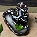 Pixnor Ceramic Glaze Incense Smoke Cone Burner Backflow Censer Tower Holder