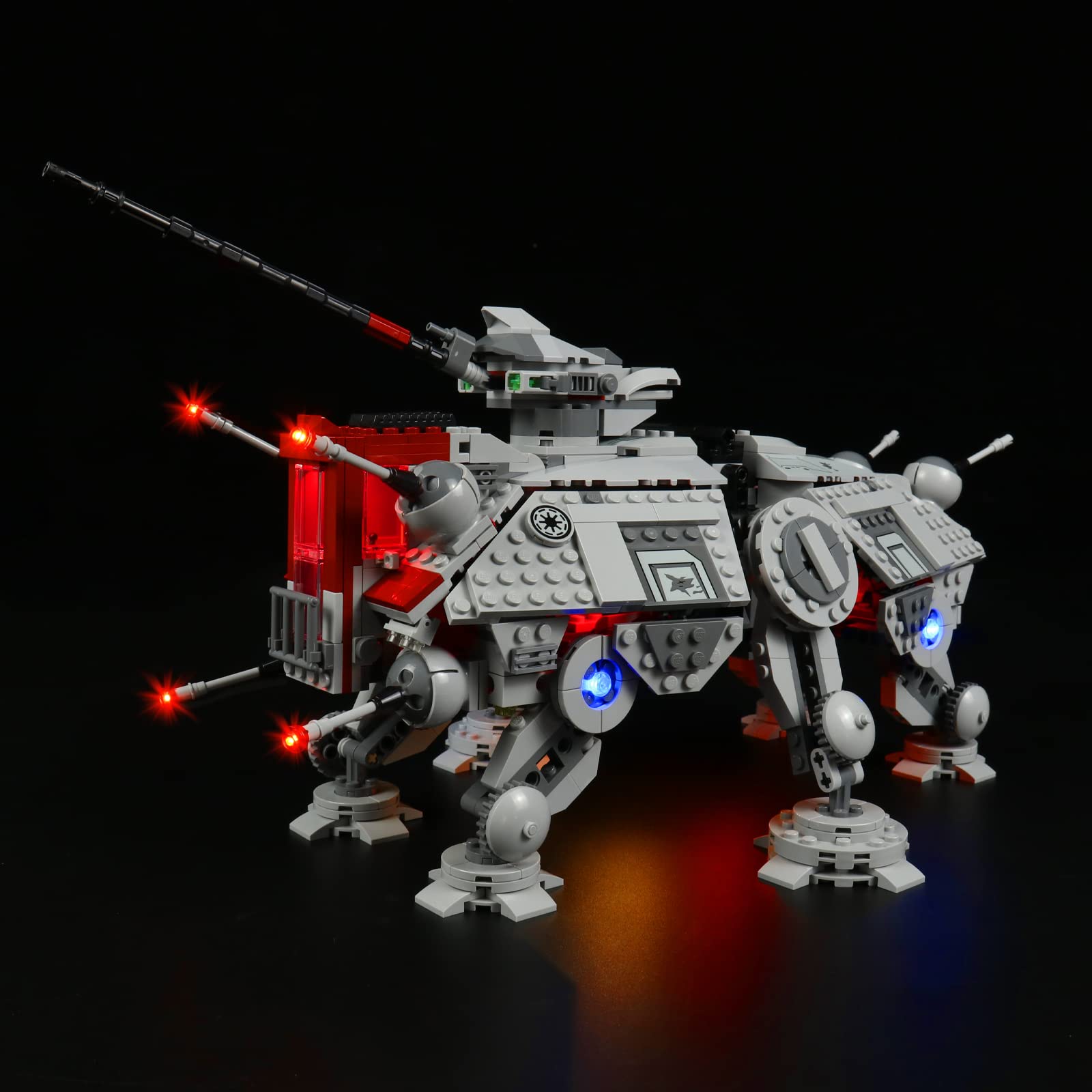 Led Light Kit for Lego AT-TE Walker, Led Lighting Set for Lego 75337 AT-TE Walker Poseable Toy - Not Include Models, Just Light Set(Standard Version)