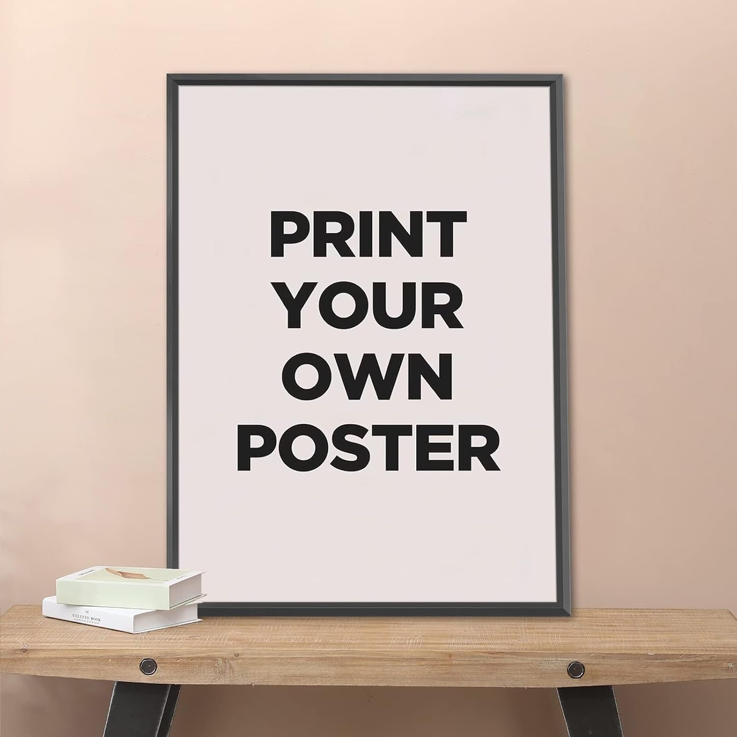 Wall Décor - jenesaisquoi Upload Your Image/Photo - Custom Personalized Photo to Poster Printing, Wall Art Prints for Bedroom, Living Room, Wedding Baby Pet Family (Unframed, 8