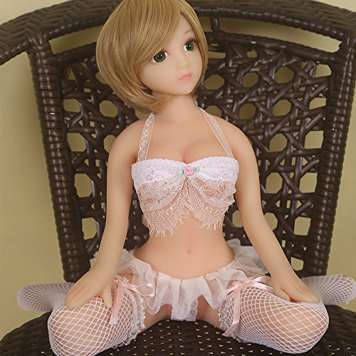 Life Like TPE Sex Doll Real Touch Feel with Hole for Fun and Be Benefical to Body 26in/65cm Nature Skin (White)
