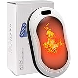 Yvnicll 10000mAh Hand Warmers Rechargeable, Electric Hand Warmer Power Bank, Long Lasting Heat, 3 Heat Levels, Outdoors, Best